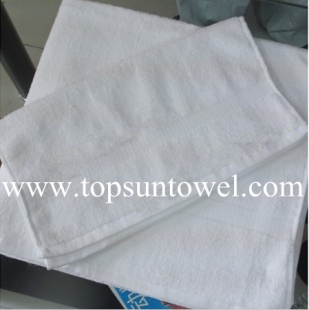 hotel face towel