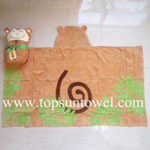 hooded towel(monkey)