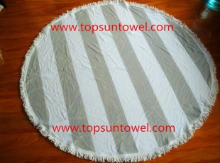 circle beach towels with tassels