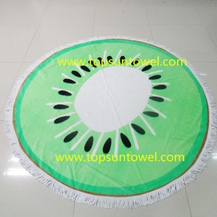 round beach towels