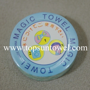 compressed towel/magic towel