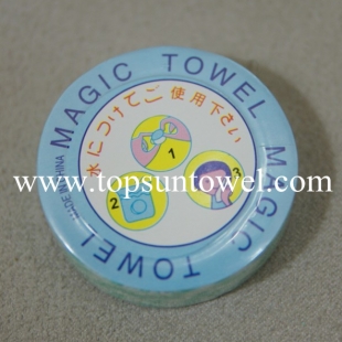 compressed towel/magic towel