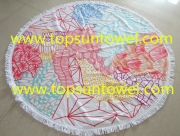 round beach towels