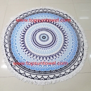 round beach towels